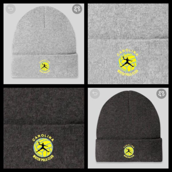 Carolina WPC Beanie: Light or Dark Gray